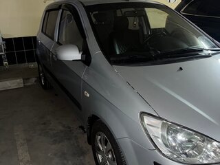 2010 Hyundai Getz I Рестайлинг, серебристый, 620000 рублей, вид 2