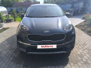 2018 Kia Sportage IV Рестайлинг, синий, 2300000 рублей, вид 2
