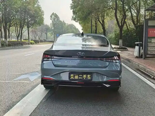 2022 Hyundai Elantra VII (CN7), голубой, 1343000 рублей, вид 5