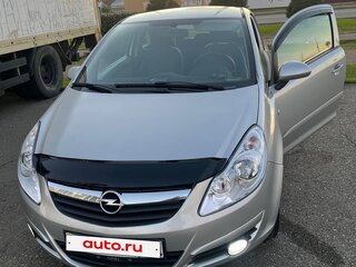 2007 Opel Corsa D, серебристый, 750000 рублей, вид 1