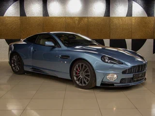 2002 Aston Martin Vanquish I, голубой, 11490000 рублей, вид 1