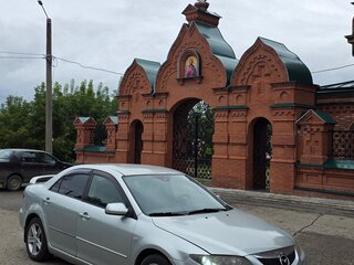 2005 Mazda 6 I (GG) Рестайлинг, серебристый, 339000 рублей, вид 2