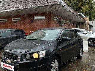 2014 Chevrolet Aveo II, чёрный, 770000 рублей, вид 1