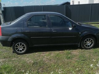 2008 Renault Logan I, серый, 270000 рублей, вид 3