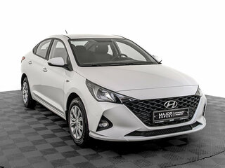 2022 Hyundai Solaris II Рестайлинг, белый, 1640000 рублей, вид 3