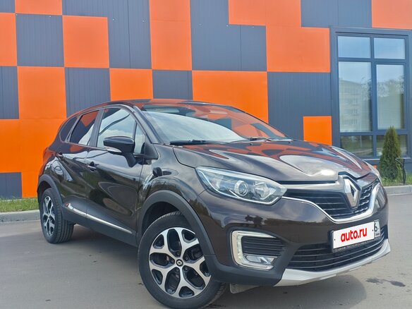 2017 Renault Kaptur I, коричневый, 1200000 рублей