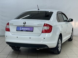2015 Skoda Rapid I, белый, 927000 рублей, вид 4