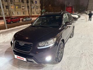 2012 Hyundai Santa Fe II Рестайлинг, пурпурный, 1400000 рублей, вид 3