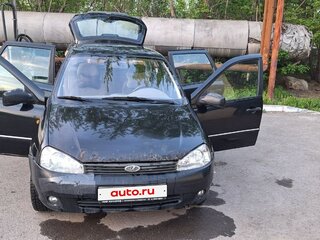 2010 Lada (ВАЗ) Kalina I, чёрный, 250000 рублей, вид 1