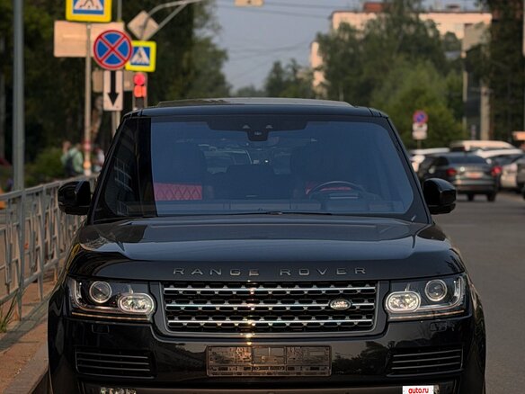 2017 Land Rover Range Rover IV, чёрный, 6390000 рублей