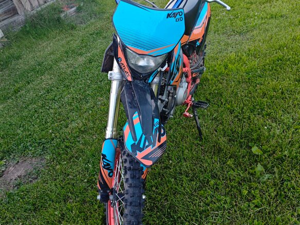 2024 Kayo Evolution YX140EM, оранжевый, 85000 рублей - вид 5