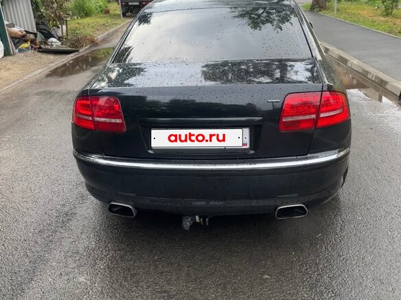2006 Audi A8 II (D3) Рестайлинг, чёрный - вид 6