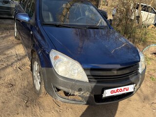 2008 Opel Astra H Рестайлинг, синий, 260000 рублей, вид 2