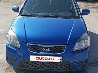 2011 Kia Rio II Рестайлинг, синий, 450000 рублей, вид 3