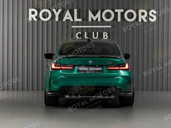 2025 BMW M3 Competition Package VI (G80) Рестайлинг, зелёный, 15800000 рублей - вид 3