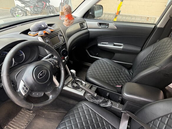 2011 Subaru Forester III Рестайлинг, зелёный - вид 5