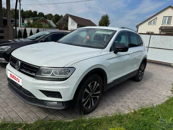 2019 Volkswagen Tiguan II, белый, 1800000 рублей - вид 2