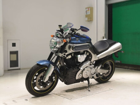 2006 Yamaha MT-01, голубой, 515000 рублей, вид 1