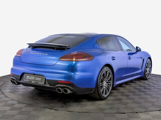 2016 Porsche Panamera 4 I Рестайлинг, синий, 3217500 рублей, вид 5