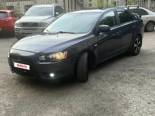 2008 Mitsubishi Lancer X, синий, 750000 рублей, вид 1