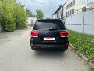 2020 Toyota Land Cruiser 200 Series Рестайлинг 2, чёрный, 7100000 рублей, вид 4
