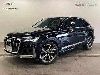2023 Audi Q7 55 TFSI II (4M) Рестайлинг, чёрный, 8900000 рублей, вид 1