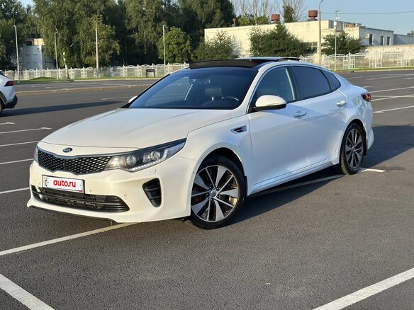 2017 Kia Optima IV, белый