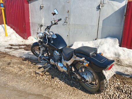 1998 Yamaha XVS400 Drag Star, чёрный, 340000 рублей, вид 3