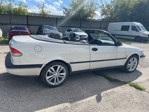 1996 Saab 900 II, белый, 1000000 рублей - вид 5