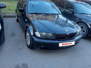 2002 BMW 3 серии 316i IV (E46) Рестайлинг, чёрный, 350000 рублей, вид 2