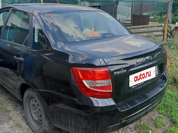 2025 Lada (ВАЗ) Granta I Рестайлинг, чёрный, 700000 рублей - вид 2