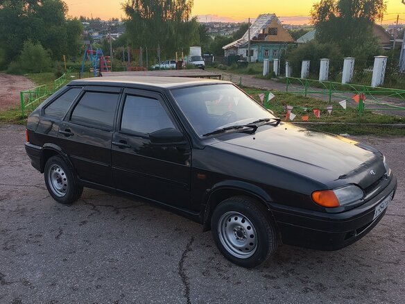 2012 Lada (ВАЗ) 2114, синий - вид 3