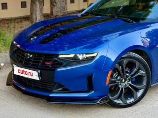 2019 Chevrolet Camaro VI Рестайлинг, синий, 3350000 рублей, вид 4