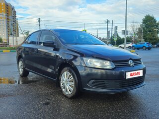 2012 Volkswagen Polo V, чёрный, 490000 рублей, вид 3