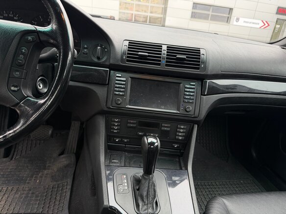 2002 BMW 5 серии 525i IV (E39) Рестайлинг, синий, 880000 рублей - вид 7