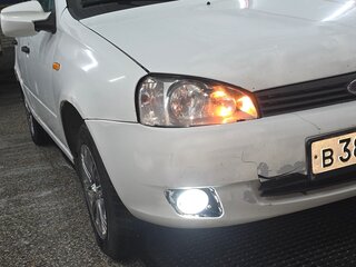 2012 Lada (ВАЗ) Kalina I, белый, 218000 рублей, вид 5