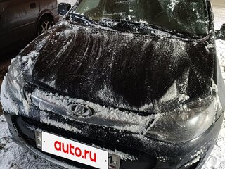 2014 Lada (ВАЗ) Kalina II, чёрный, 420000 рублей, вид 1