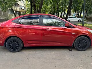 2012 Hyundai Solaris I, красный, 850000 рублей, вид 4