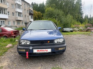 1996 Volkswagen Golf III, синий, 110000 рублей, вид 2