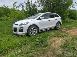 2011 Mazda CX-7 I Рестайлинг, белый, 900000 рублей, вид 1