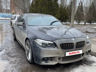 2014 BMW 5 серии 520i VI (F10/F11/F07) Рестайлинг, чёрный, 1900000 рублей, вид 4