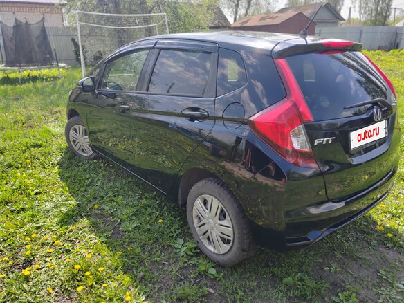 2019 Honda Fit III Рестайлинг, чёрный, 1140000 рублей - вид 5