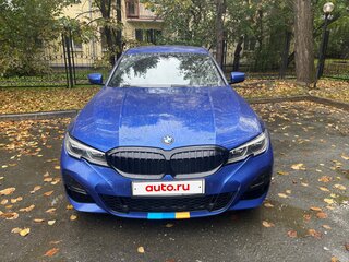 2019 BMW 3 серии 330i VII (G2x), синий, 3450000 рублей, вид 2