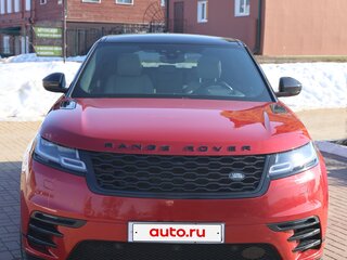 2018 Land Rover Range Rover Velar I, красный, 3600000 рублей, вид 3