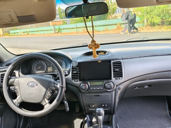 2007 Kia Magentis II, синий, 735000 рублей - вид 10