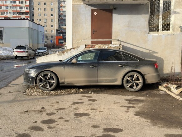 2012 Audi A6 IV (C7), чёрный, 1390000 рублей - вид 14