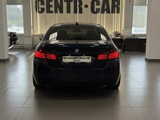 2014 BMW 5 серии 520i VI (F10/F11/F07) Рестайлинг, синий, 2350000 рублей, вид 4