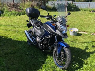 2015 Honda NC 750X, синий, 675000 рублей, вид 2
