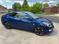 2016 Hyundai Solaris I Рестайлинг, синий - вид 2