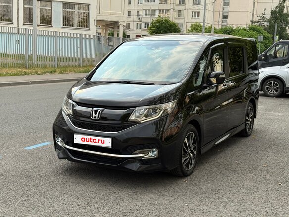 2015 Honda Stepwgn Spada V, чёрный, 1917499 рублей
